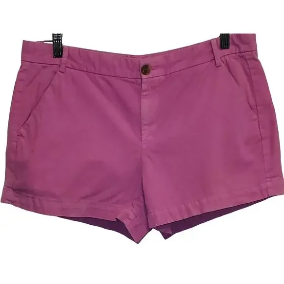 Khakis by GAP Barbie Core Washed Pink Sunkissed Shorts Size 10 - Picture 1 of 8